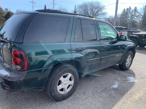 2002 Chevrolet TrailBlazer for sale at Knights Autoworks in Marinette WI