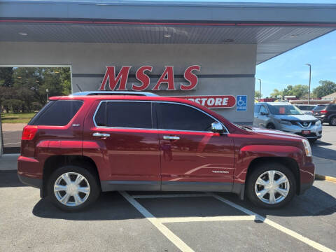 2017 GMC Terrain for sale at MSAS AUTO SALES in Grand Island NE
