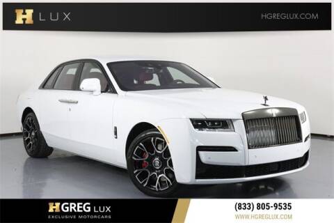 2022 Rolls-Royce Ghost for sale at HGREG LUX EXCLUSIVE MOTORCARS in Pompano Beach FL