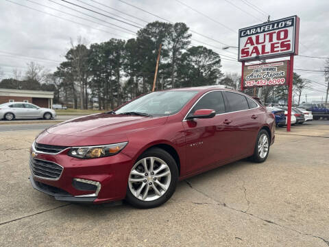 2018 Chevrolet Malibu for sale at Carafello's Auto Sales in Norfolk VA