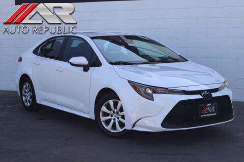 2021 Toyota Corolla for sale at Auto Republic Fullerton in Fullerton CA