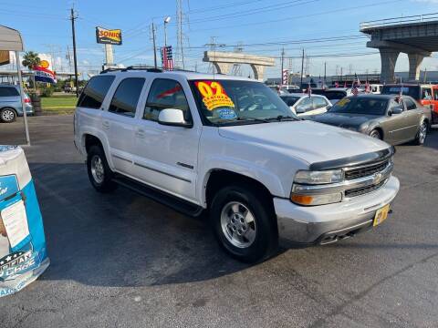 2002 Chevrolet Tahoe for sale at Texas 1 Auto Finance in Kemah TX