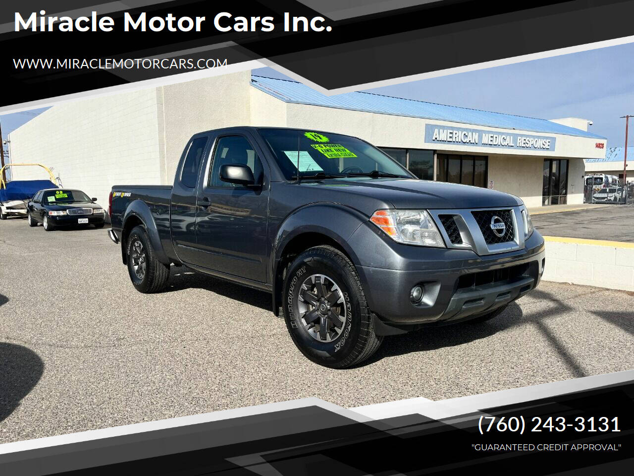 2019 Nissan Frontier Desert Runner 4x2 4dr King Cab 6.1 ft. SB 5A 