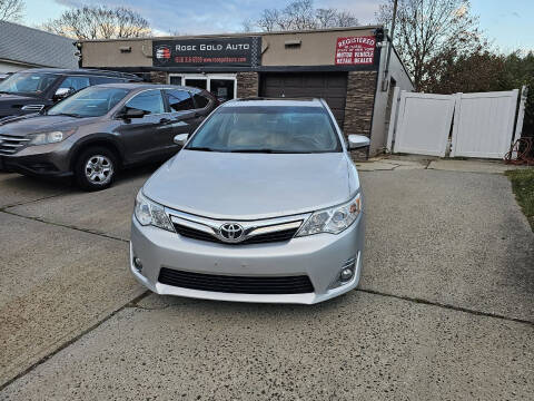 2012 Toyota Camry for sale at Rose Gold Auto LLC in Islip Terrace NY