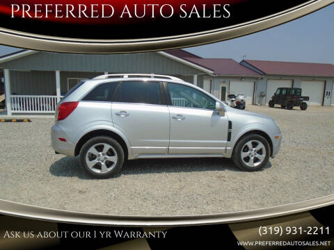 2014 Chevrolet Captiva Sport for sale at PREFERRED AUTO SALES in Lockridge IA