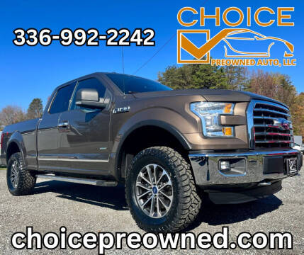 2015 Ford F-150 for sale at CHOICE PRE OWNED AUTO LLC in Kernersville NC