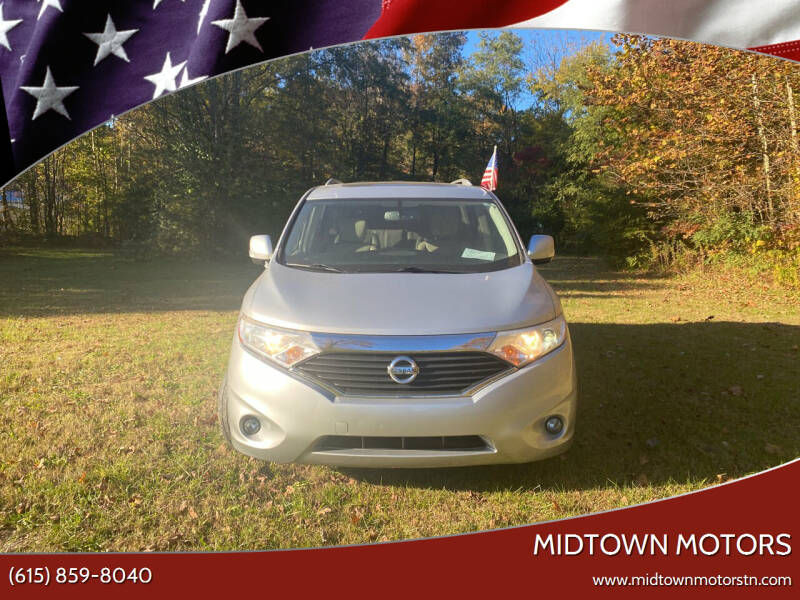 2012 Nissan Quest for sale at Midtown Motors in Greenbrier TN