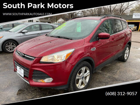 2014 Ford Escape for sale at South Park Motors in South Beloit IL