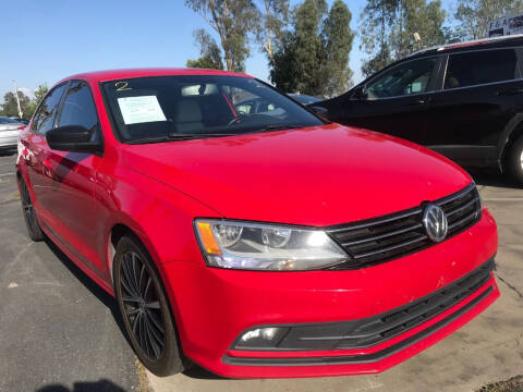 2016 Volkswagen Jetta for sale at F & A Car Sales Inc in Ontario CA