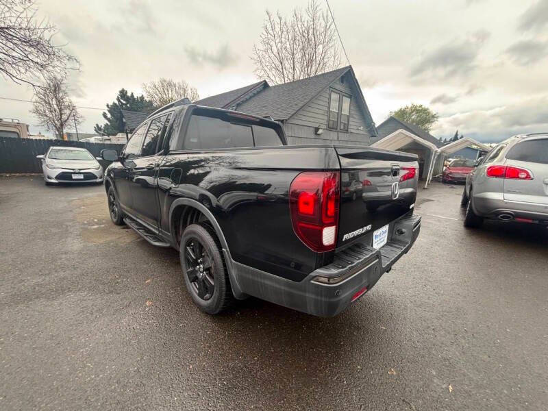 2019 Honda Ridgeline Black Edition