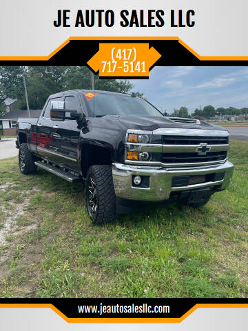 2019 Chevrolet Silverado 2500HD for sale at JE AUTO SALES LLC in Webb City MO