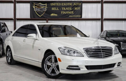 2012 Mercedes-Benz S-Class for sale at United Exotic Auto in Houston TX