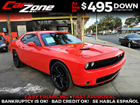 2016 Dodge Challenger for sale at Carzone Automall in South Gate CA