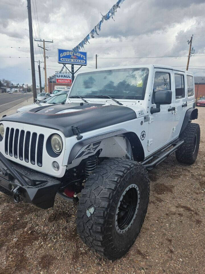 2016 Jeep Wrangler Unlimited for sale at Good Guys Auto Sales in CHEYENNE, WY