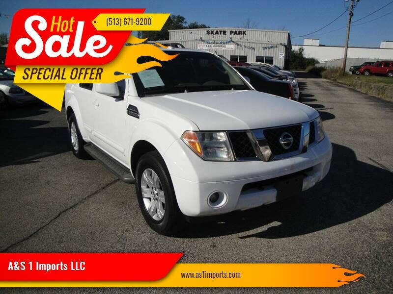 2006 Nissan Pathfinder for sale at A&S 1 Imports LLC in Cincinnati OH