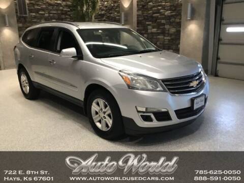 2014 Chevrolet Traverse for sale at Auto World Used Cars in Hays KS