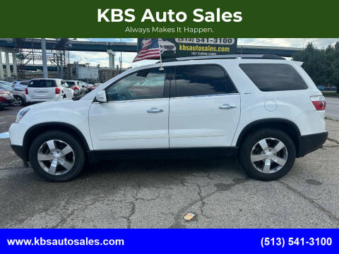 2012 GMC Acadia for sale at KBS Auto Sales in Cincinnati OH