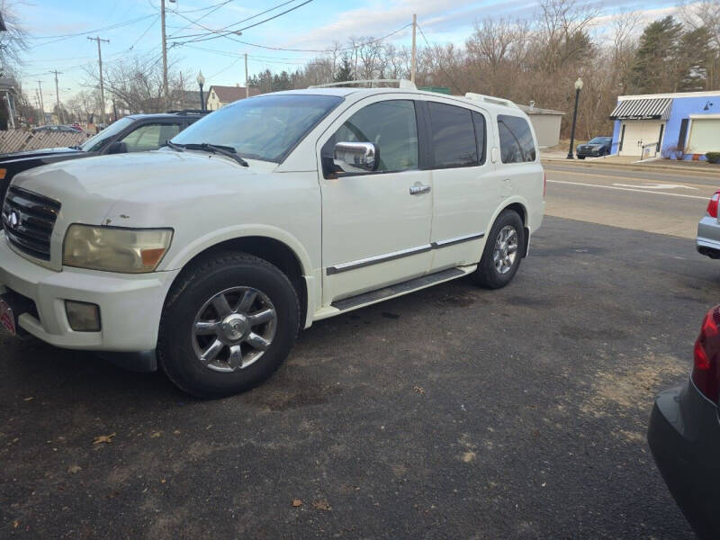 2006 Infiniti QX56 for sale at Maximum Auto Group II INC in Cortland OH