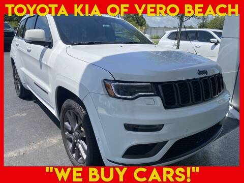 2019 Jeep Grand Cherokee for sale at PHIL SMITH AUTOMOTIVE GROUP - Toyota Kia of Vero Beach in Vero Beach FL