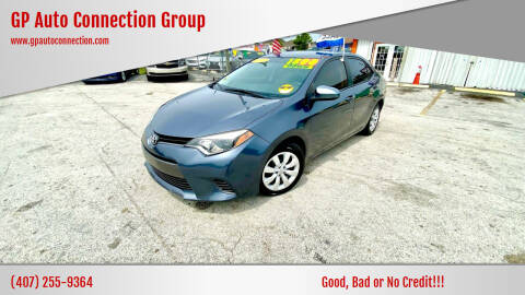 2016 Toyota Corolla for sale at GP Auto Connection Group in Haines City FL