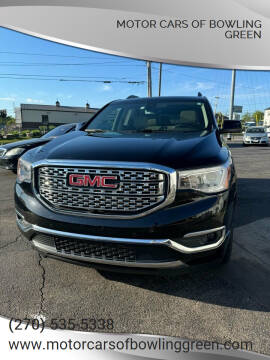 2017 GMC Acadia for sale at Motor Cars of Bowling Green in Bowling Green KY
