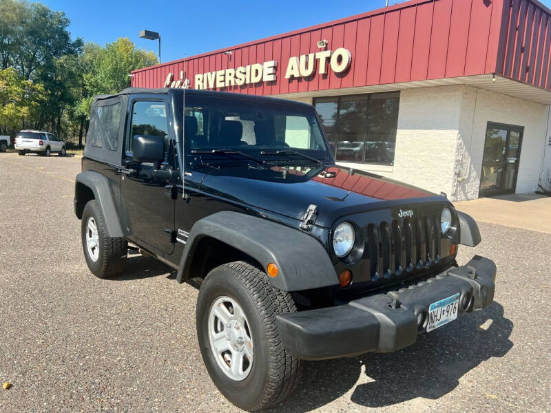 2011 Jeep Wrangler for sale at Lee's Riverside Auto in Elk River MN