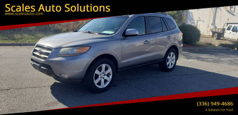 2007 Hyundai Santa Fe for sale at Scales Auto Solutions in Madison NC