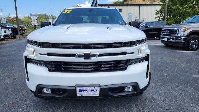 Used 2022 Chevrolet Silverado 1500 Limited RST with VIN 1GCUYEEL1NZ155573 for sale in Hazard, KY