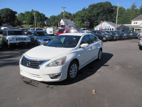 2014 Nissan Altima for sale at Route 12 Auto Sales in Leominster MA
