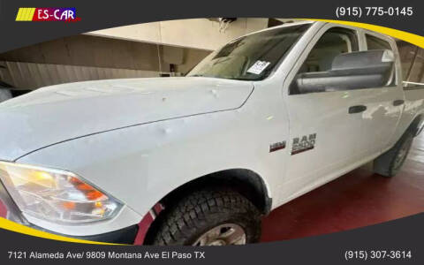 2018 RAM 2500 for sale at Escar Auto in El Paso TX