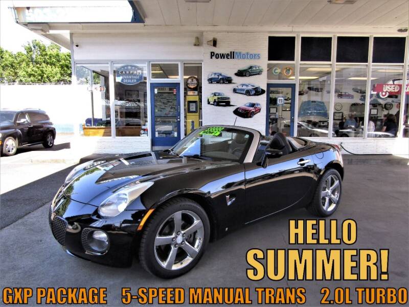2008 Pontiac Solstice for sale at Powell Motors Inc in Portland OR