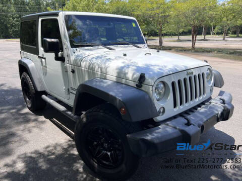 2015 Jeep Wrangler for sale at Blue Star Motorcars, LLC in Baton Rouge LA