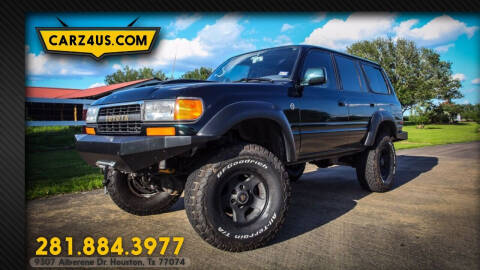 1994 Toyota Land Cruiser for sale at S&A Automotive Corp DBA CRU in Houston TX