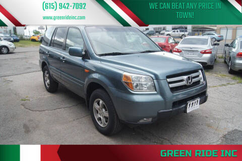 2006 Honda Pilot for sale at Green Ride Inc in Nashville TN