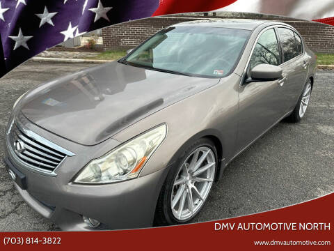2011 Infiniti G37 Sedan for sale at DMV Automotive North in Falls Church VA