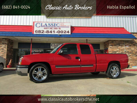 2003 Chevrolet Silverado 1500 for sale at Classic Auto Brokers in Haltom City TX