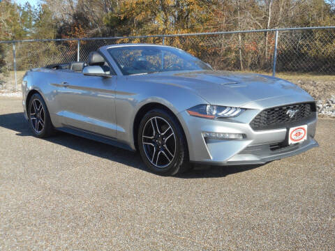 2022 Ford Mustang for sale at STRAHAN AUTO SALES INC in Hattiesburg MS