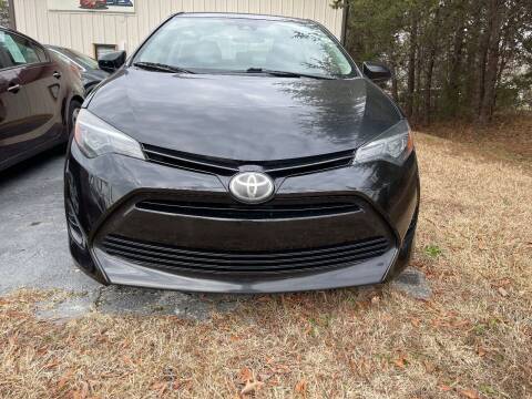 2018 Toyota Corolla for sale at Cars To Go Auto Sales & Svc Inc in Ramseur NC