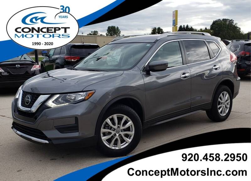 2019 Nissan Rogue for sale at CONCEPT MOTORS INC in Sheboygan WI