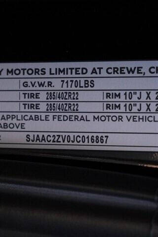 2018 Bentley Bentayga Onyx Edition