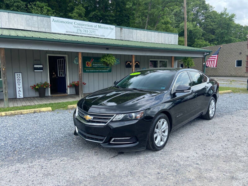 2018 Chevrolet Impala for sale at Booher Motor Company in Marion VA