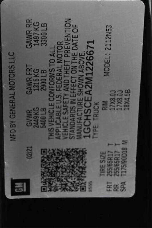 2021 Chevrolet Colorado LT