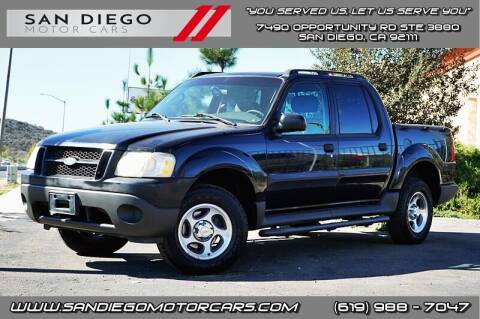 2004 Ford Explorer Sport Trac for sale at San Diego Motor Cars LLC in Spring Valley CA