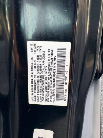 2016 Honda Odyssey