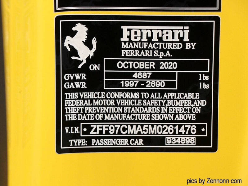 2021 Ferrari 812 GTS