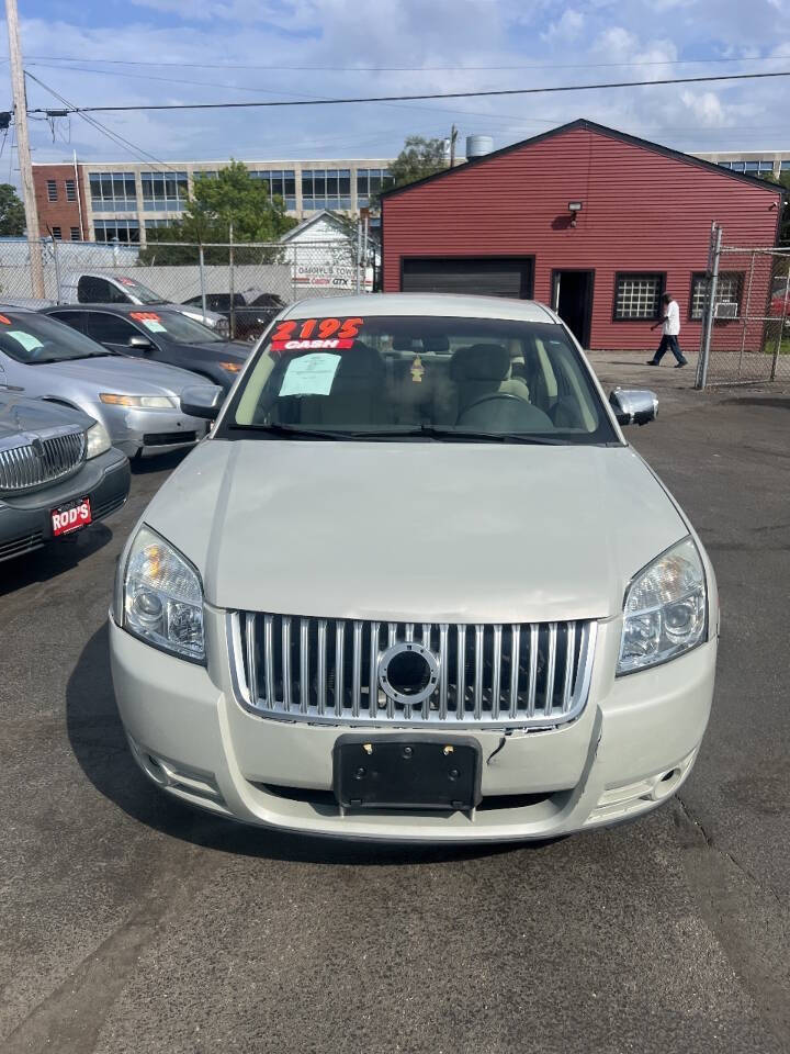 Oxford White Clearcoat 2008 Mercury Sable Base Base 4dr Sedan 1