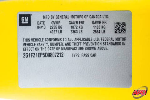 2013 Chevrolet Camaro ZL1