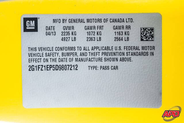 2013 Chevrolet Camaro ZL1