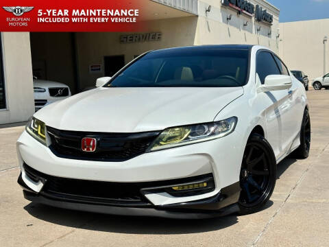 2016 Honda Accord for sale at European Motors Inc in Plano TX