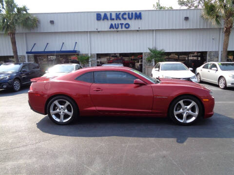 2015 Chevrolet Camaro for sale at BALKCUM AUTO INC in Wilmington NC